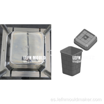 Molde de cubo de 5 galones Cavidad de molde de cubo